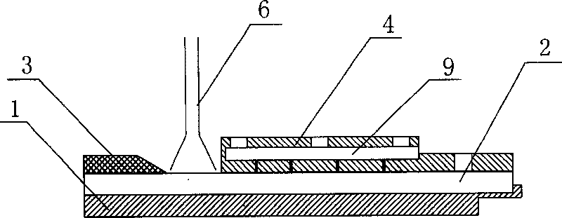 Shaping device of fluorophosphate optical glass and its shaping method