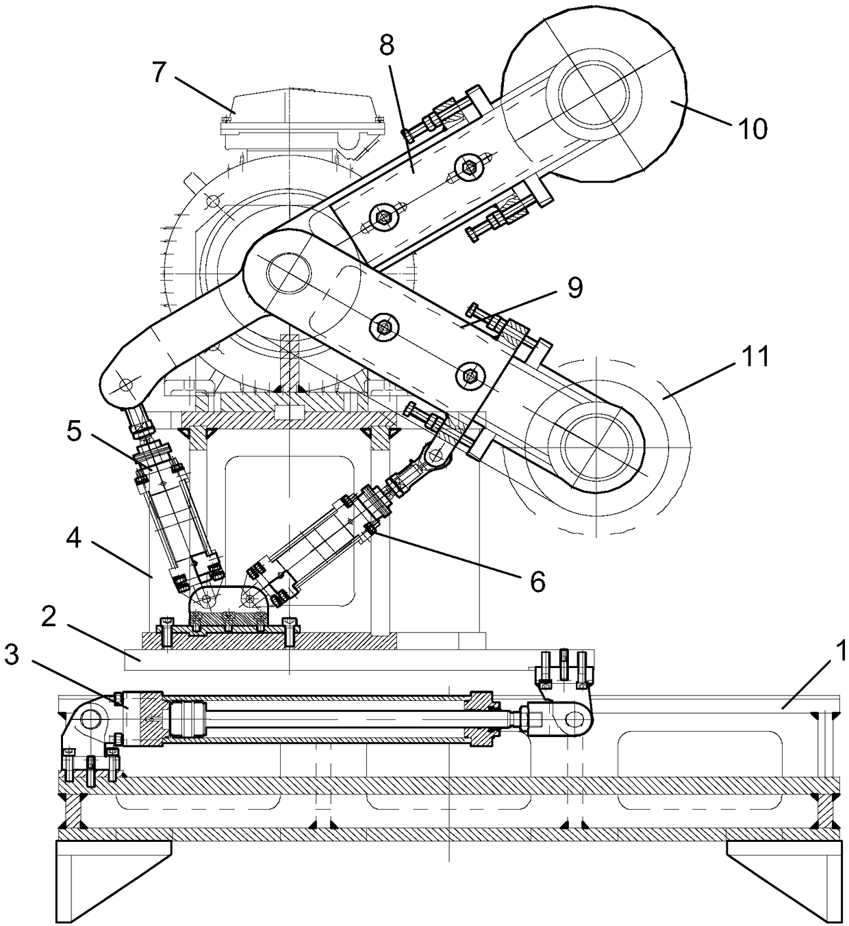 A Pneumatic Constant Pressure Controlled Rail Derusting Machine