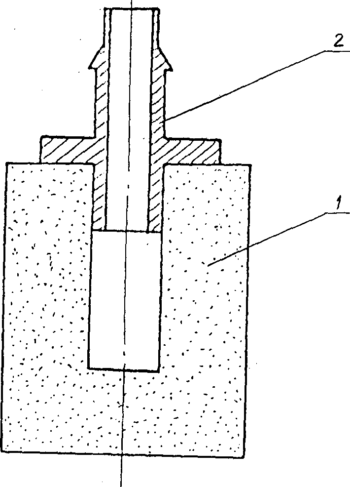 Penetration filter material and preparing method and use of said material
