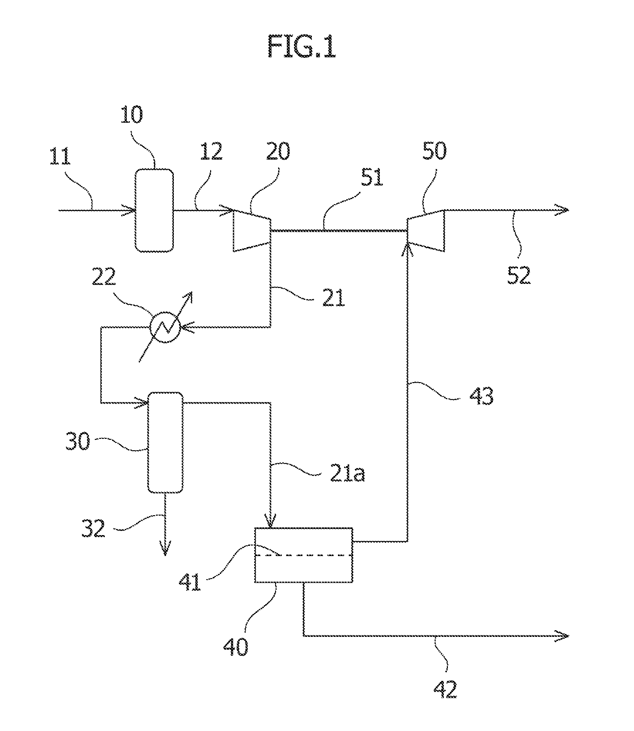 System and method for separating carbon dioxide from natural gas