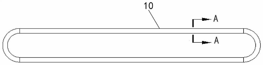 Novel gear chamber oil conveying structure