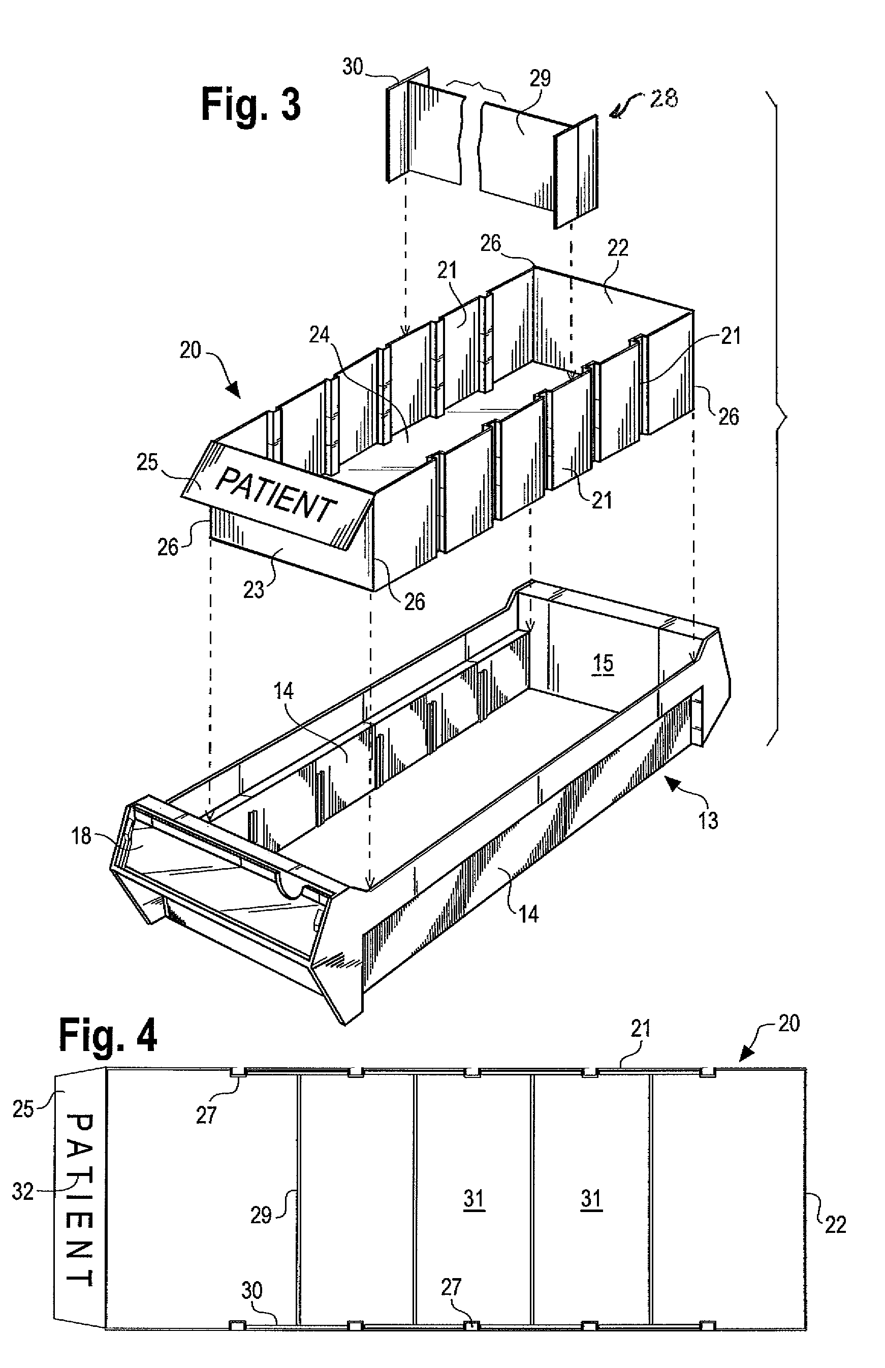 Medication cart drawer liner and method for using same to reduce nosocomial infections