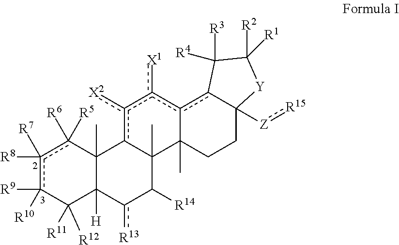 Triterpenoids and compositions containing the same