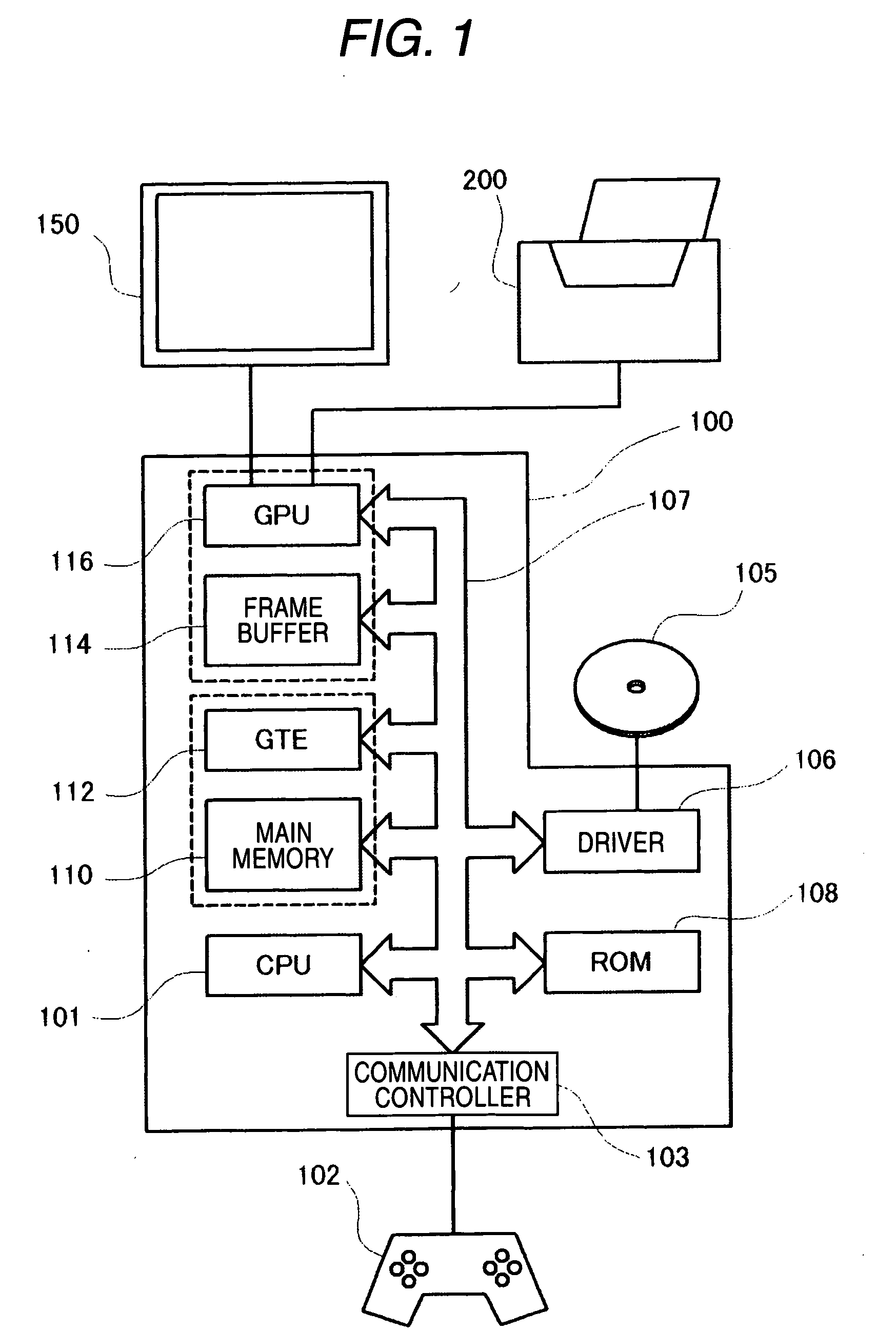 Image output system and method for notifying information