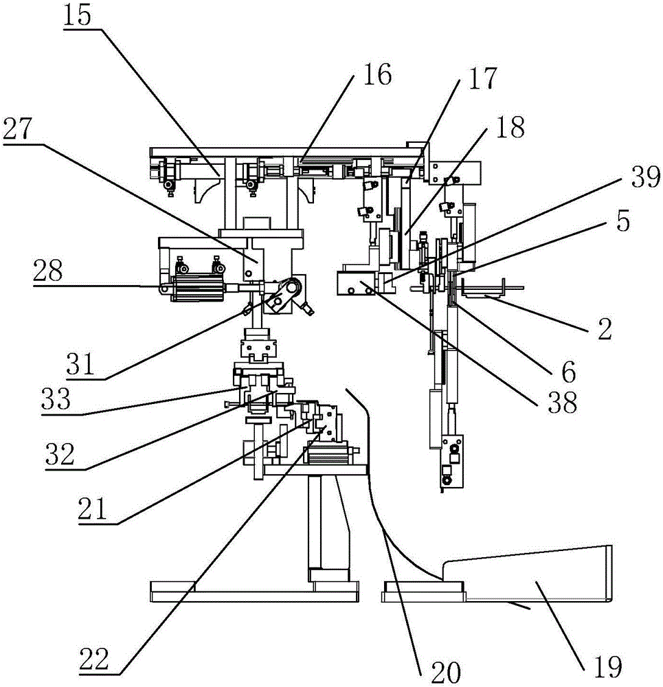 Mechanism for assembling bottle inserting needle assemblies of infusion tubes with guide tubes
