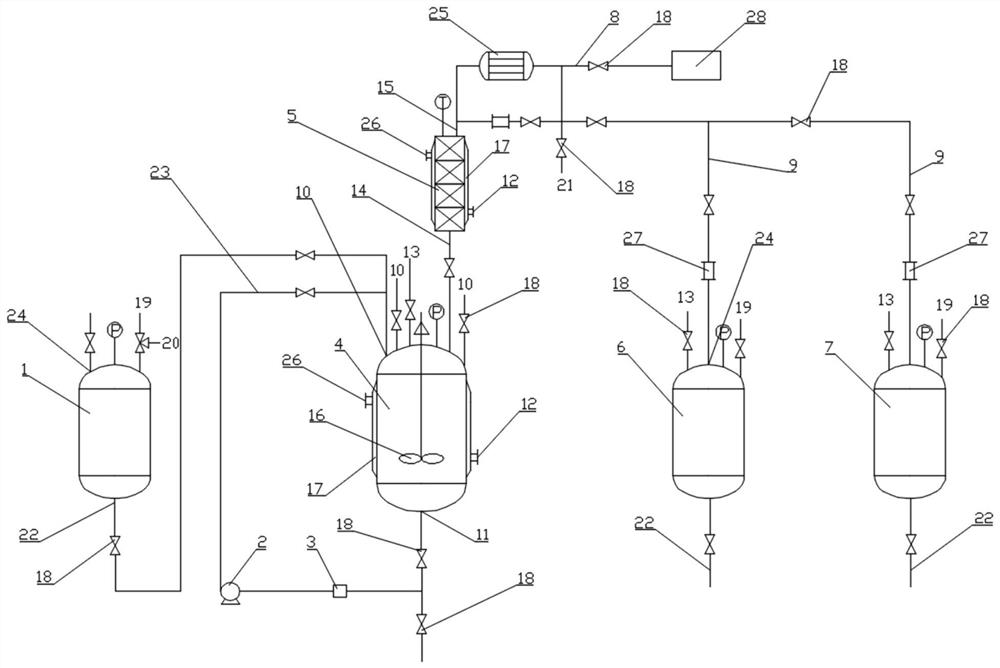 Preparation method and system of ethylene glycol monopropyl ether