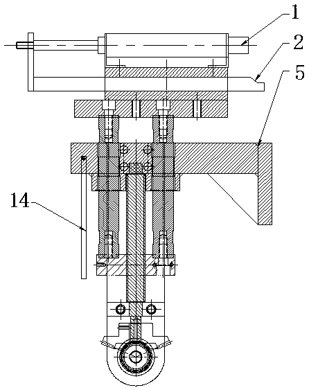 Vacuum pneumatic lock die