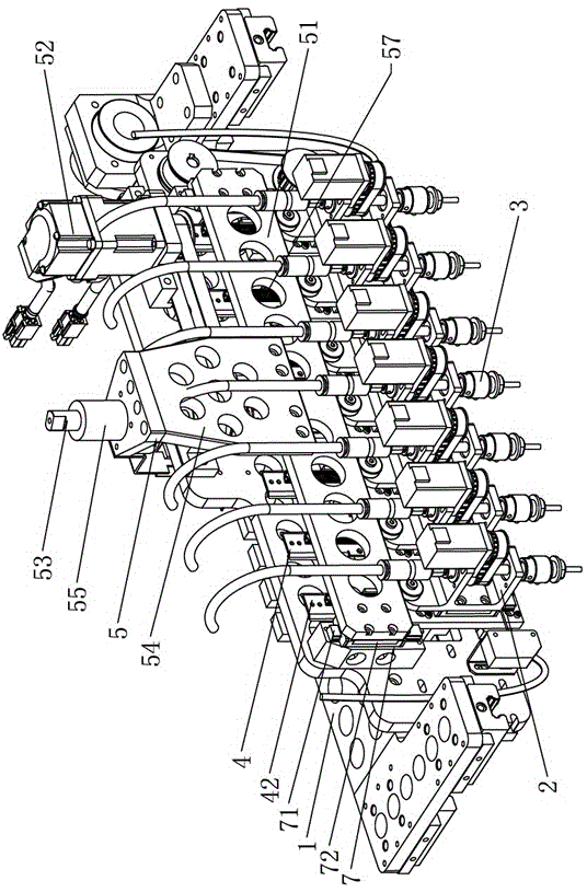 Novel LED chip mounting head applied to LED chip mounter