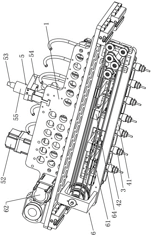 Novel LED chip mounting head applied to LED chip mounter