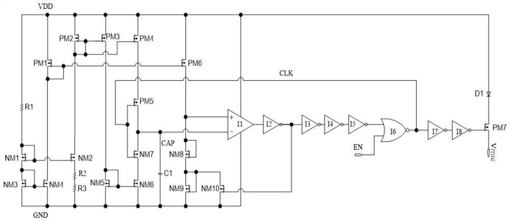 Sensor power supply management system and method