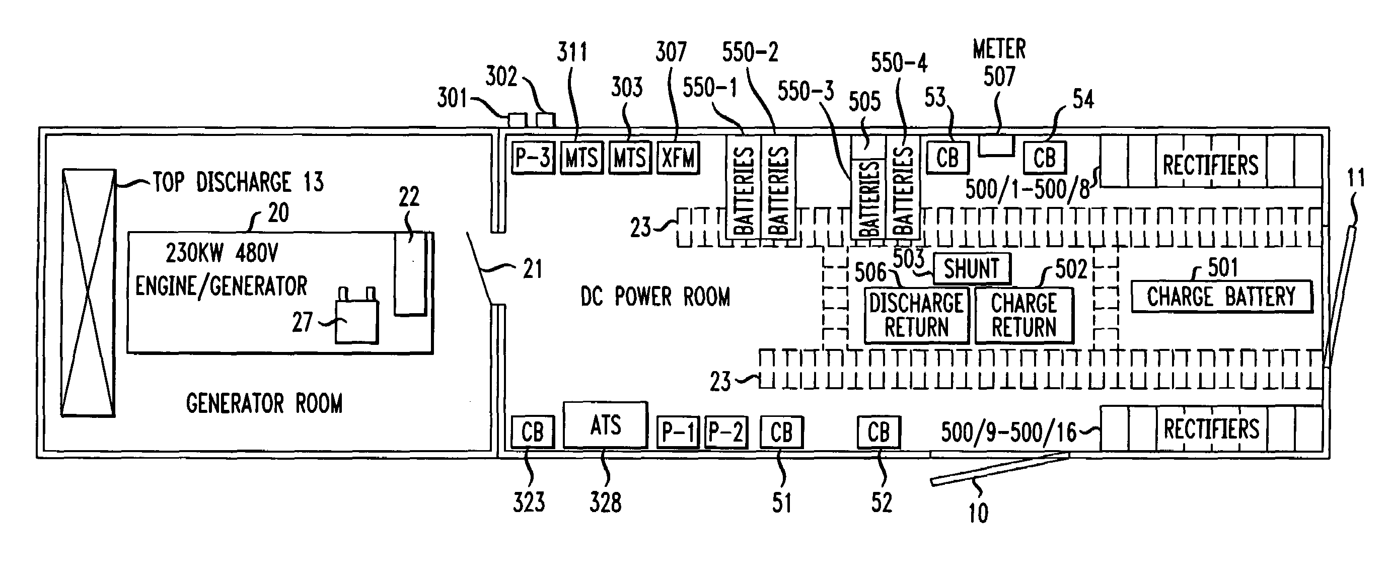 Mobile AC-to-DC power conversion system