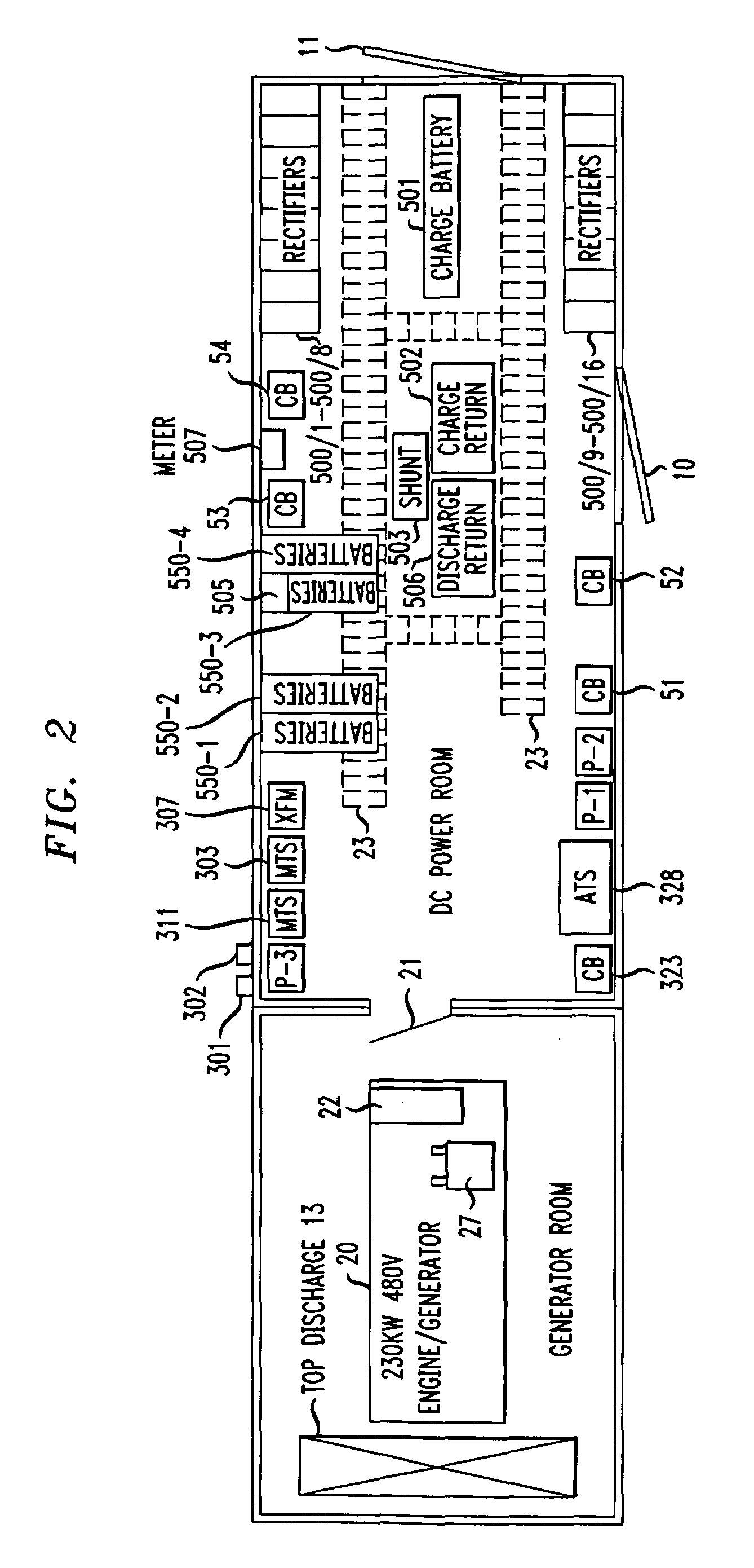 Mobile AC-to-DC power conversion system