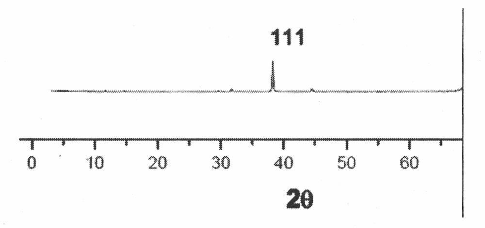 Method for preparing gold crystals by adopting surface active agent molecule C18N3