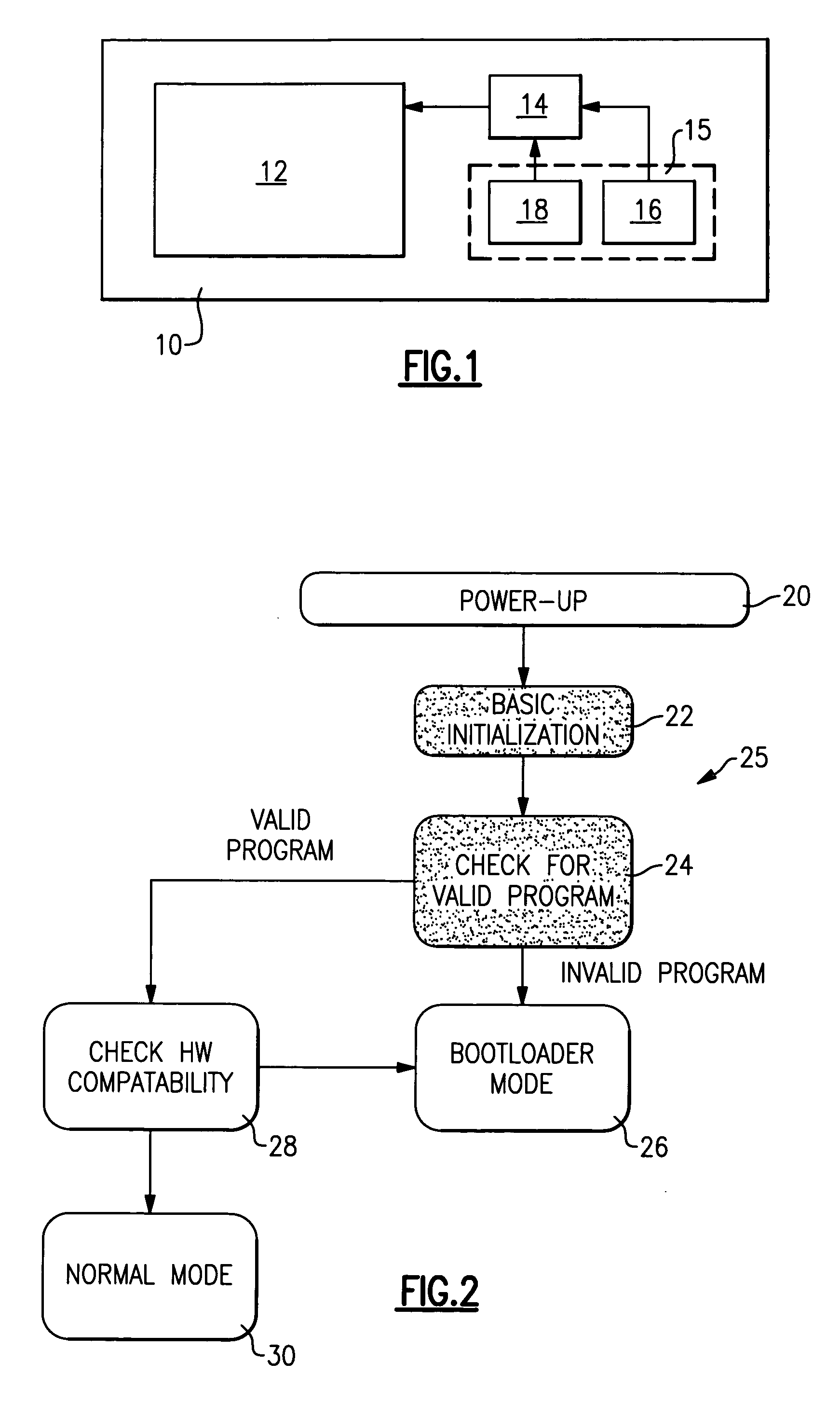 Method and device for determining flash software compatibility with hardware