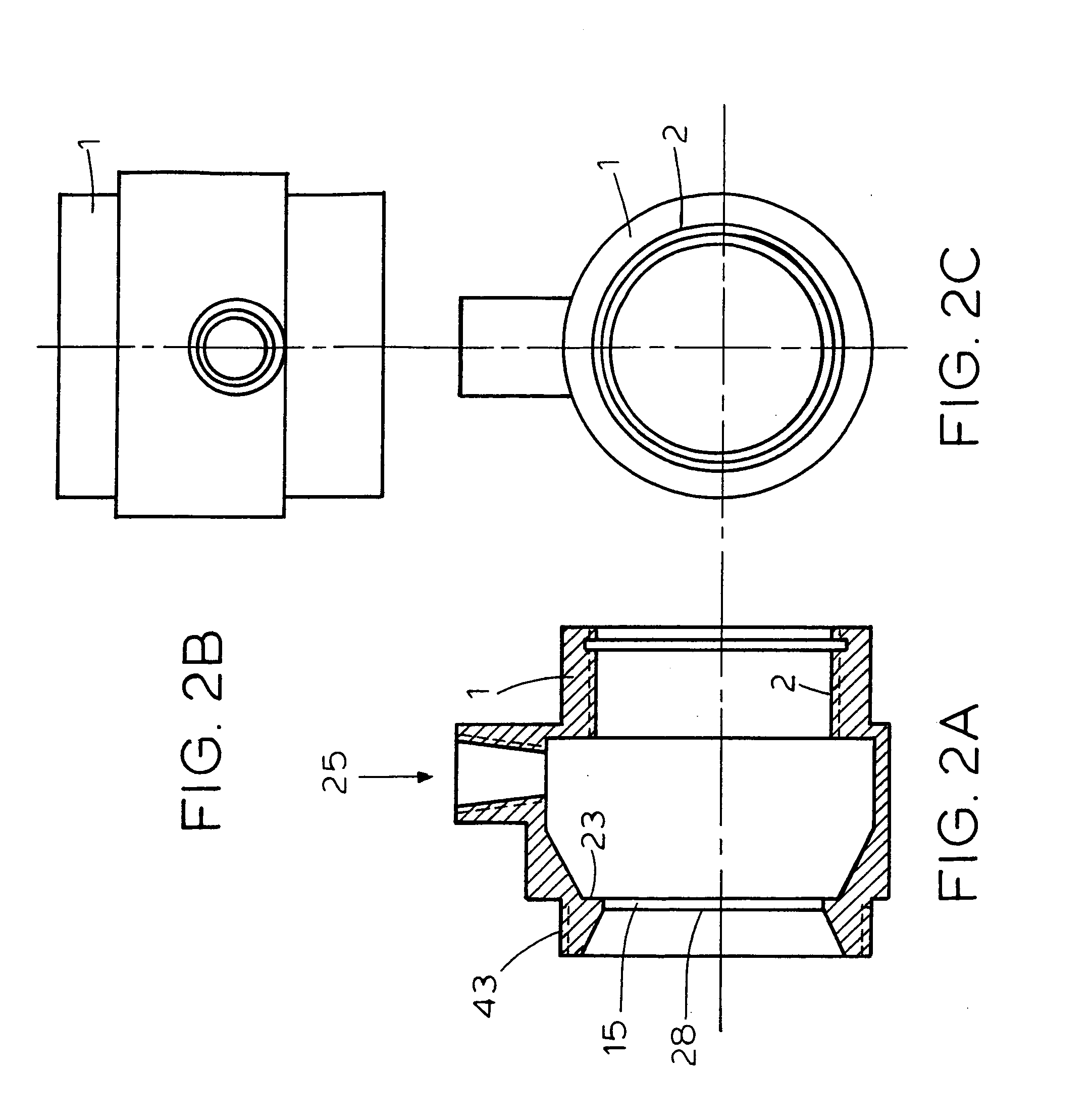 Apparatus and method for treating process fluids