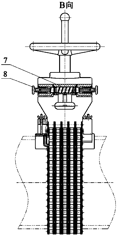 Under-pressure leaking stoppage device for oil and gas conveying pipeline