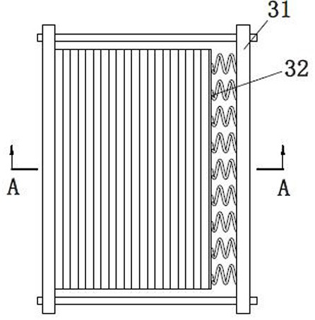 A fuel cell stack with adjustable end plate force