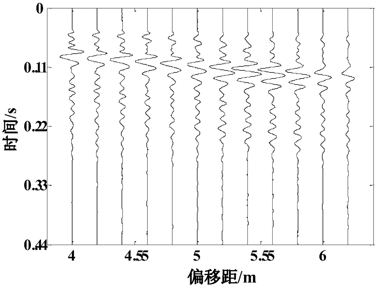 Detection method for predicting cave of shallow portion via surface wave spectrum disturbance