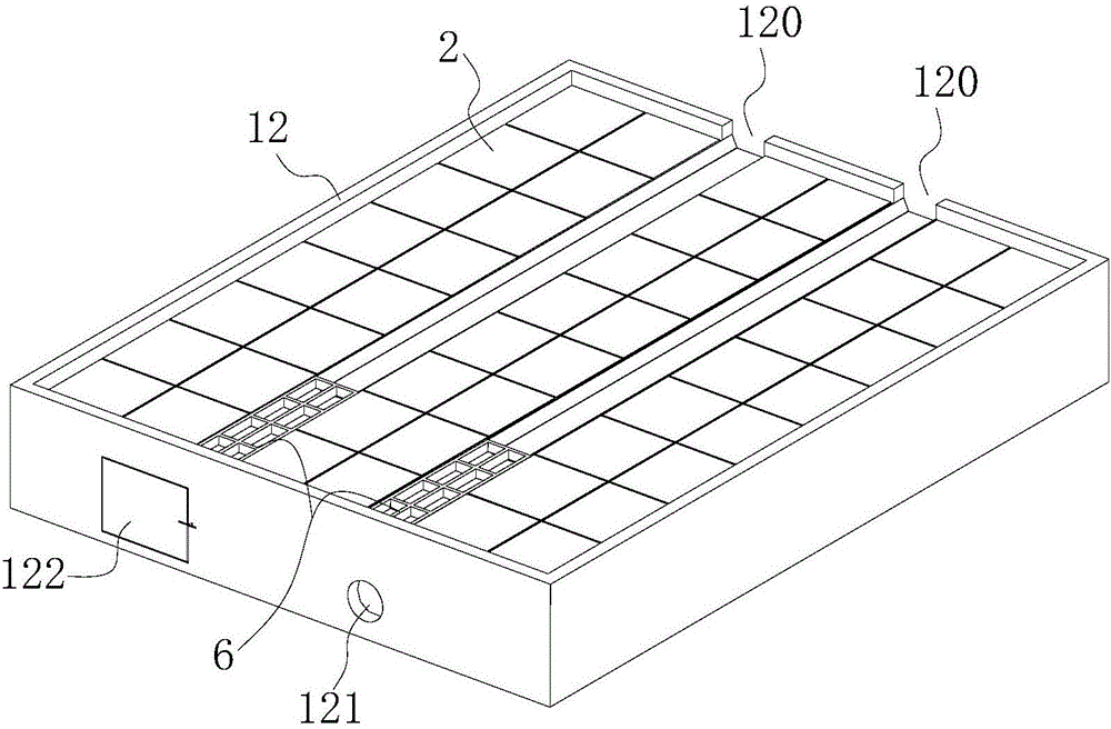 Tea air-blowing dehumidification device