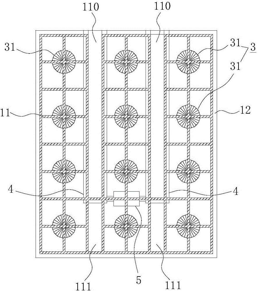 Tea air-blowing dehumidification device