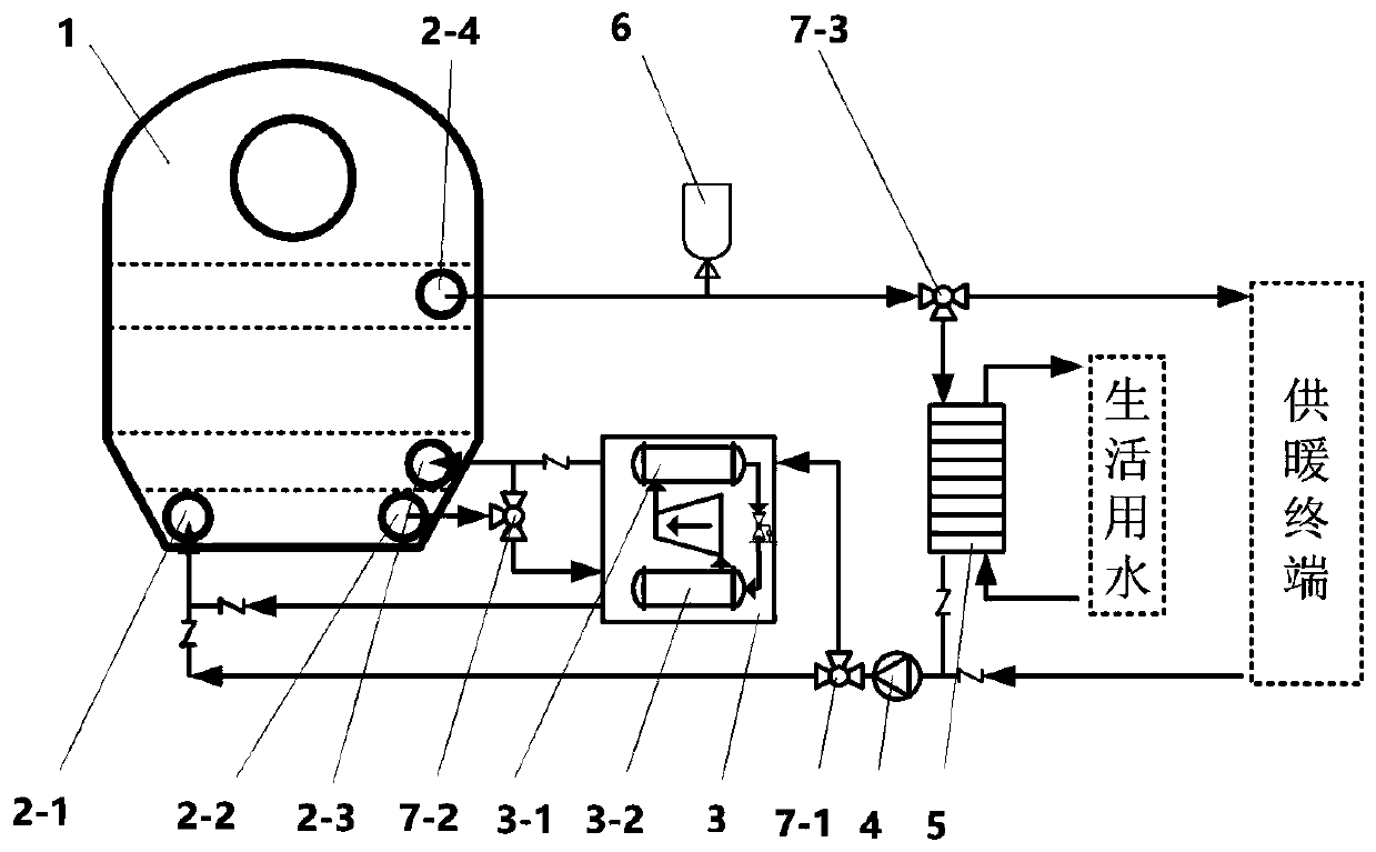 Tubular gas condensing boiler and system