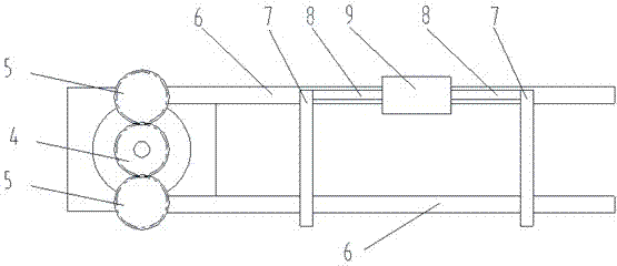 Lifting ring righting method and device in mechanical well repairing operation