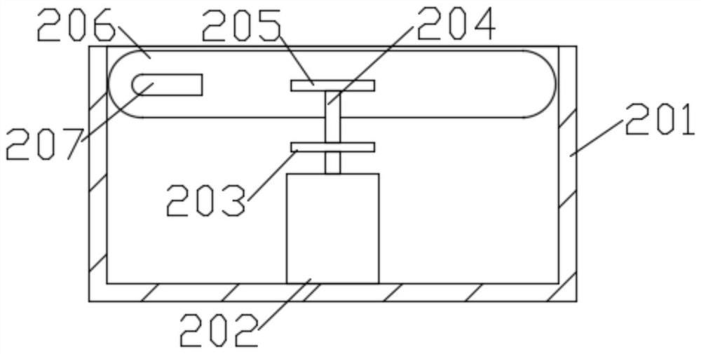 Material collecting device for PLA pipe machining and working method thereof