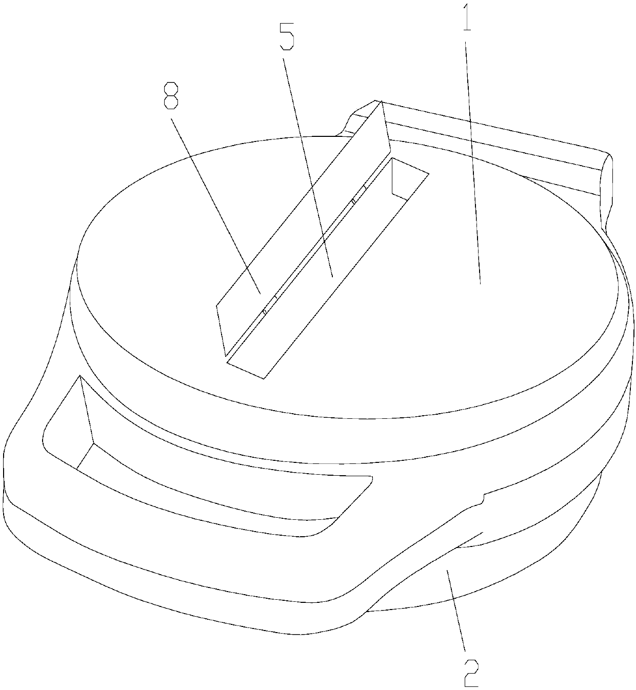 Electric baking pan capable of adjusting shape of food