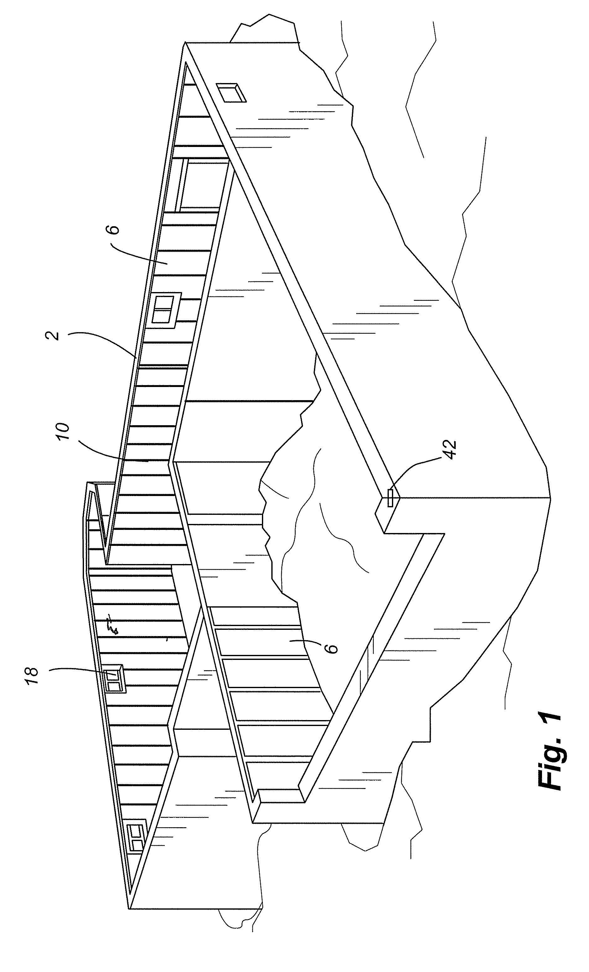Method and apparatus for fabricating a low density wall panel with interior surface finished