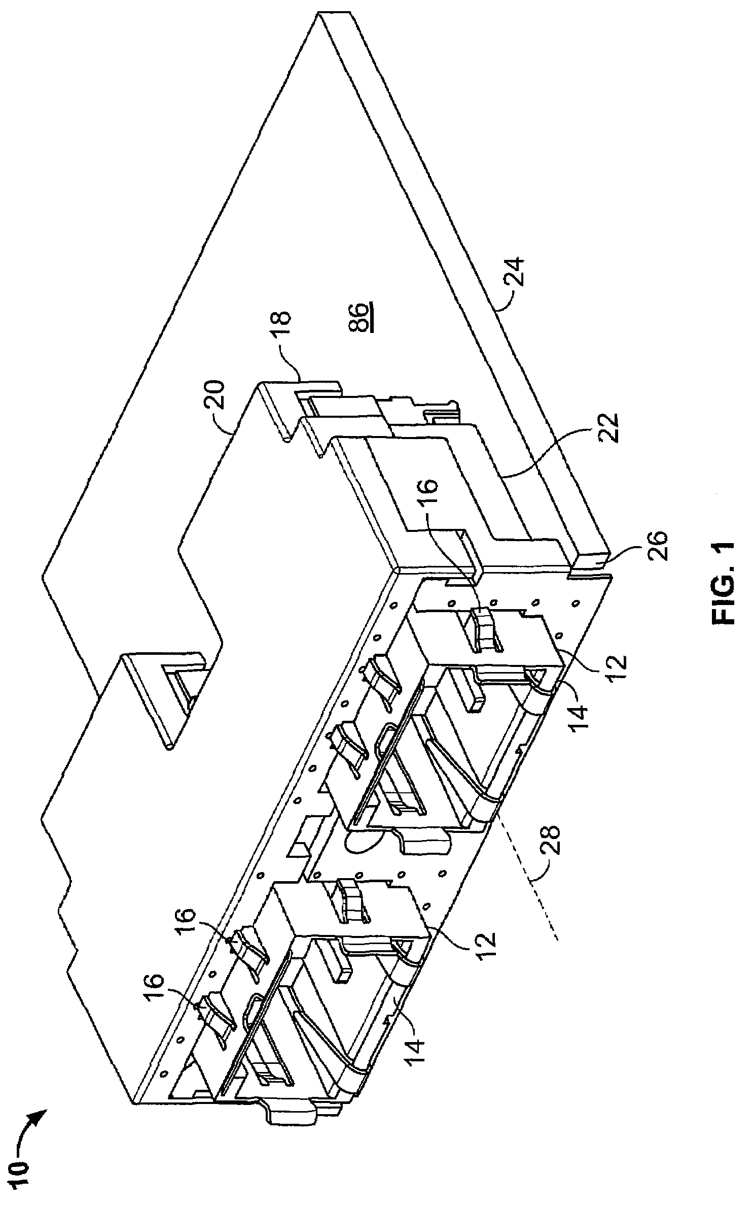 Movable connector bracket for end mounting panel members