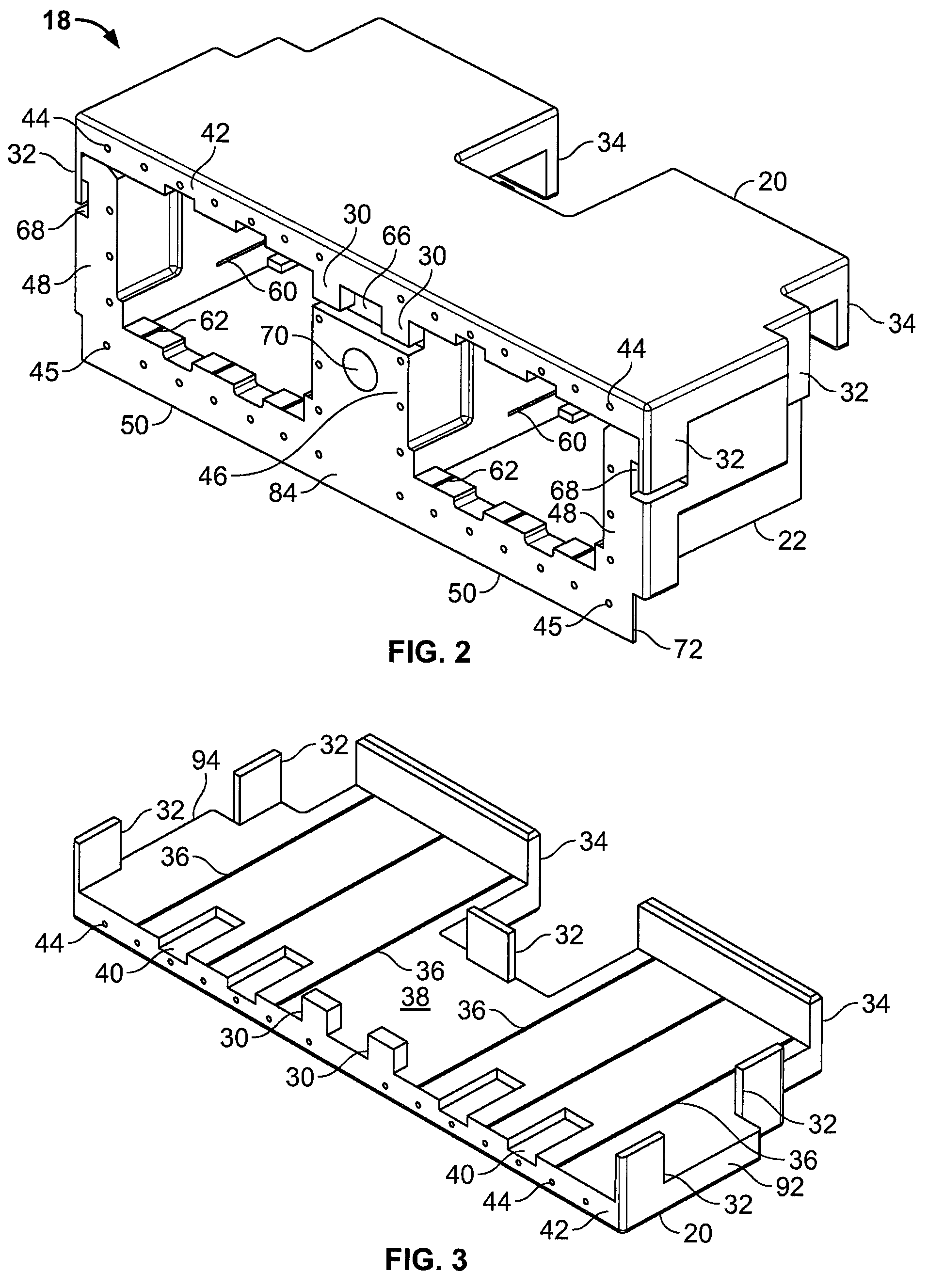 Movable connector bracket for end mounting panel members