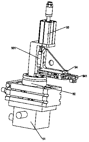 Automatic press-connecting machine for sleeve and guide ring