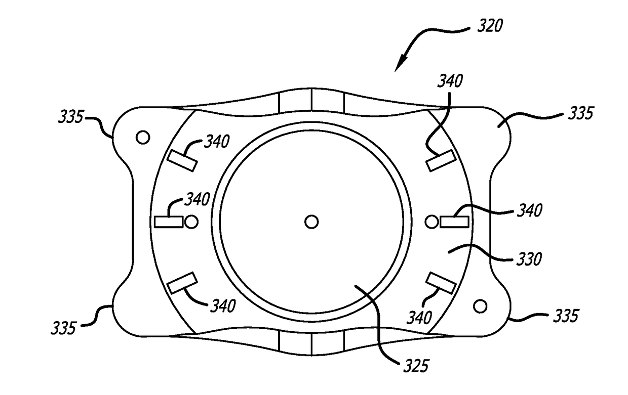 Controlled axial displacement posterior chamber phakic intraocular lens