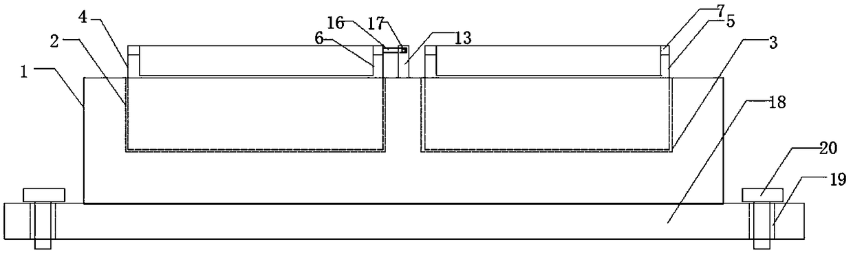 Fixing device for cake-shaped metal surface grinding