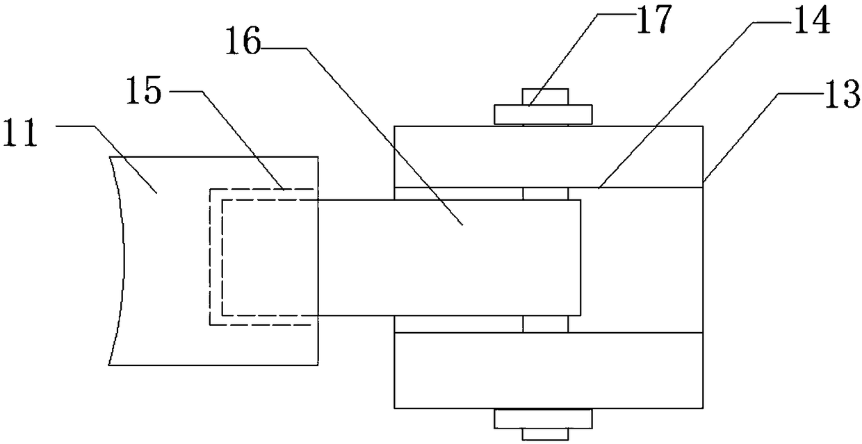 Fixing device for cake-shaped metal surface grinding