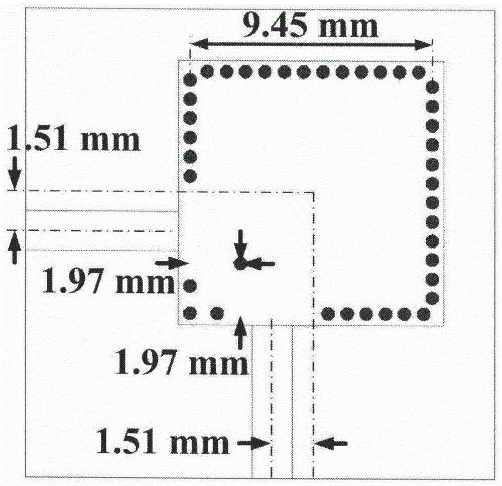 Substrate integrated waveguide cavity with several responses