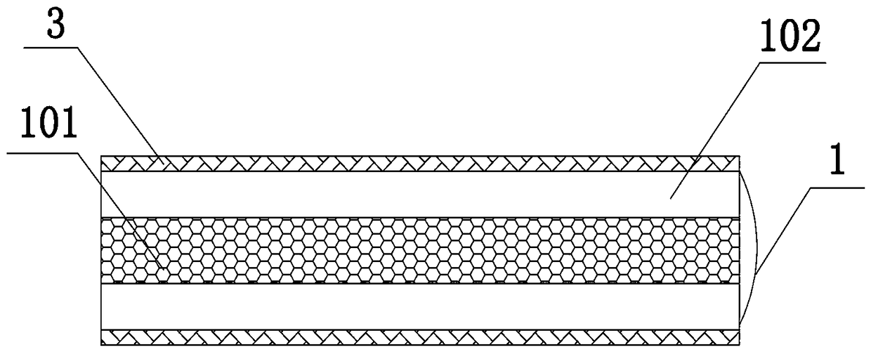 Multi-layer flame-retardant wood-based composite board and its manufacturing method