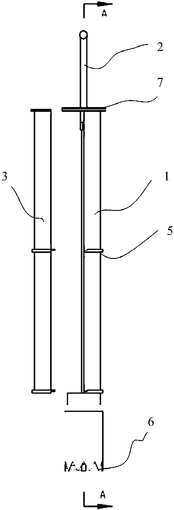 Universal multisubstrate profile spiral injection type columnar sampler