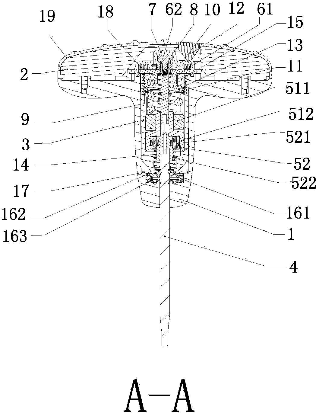 Medical torsion tool with counting and self-destruction functions