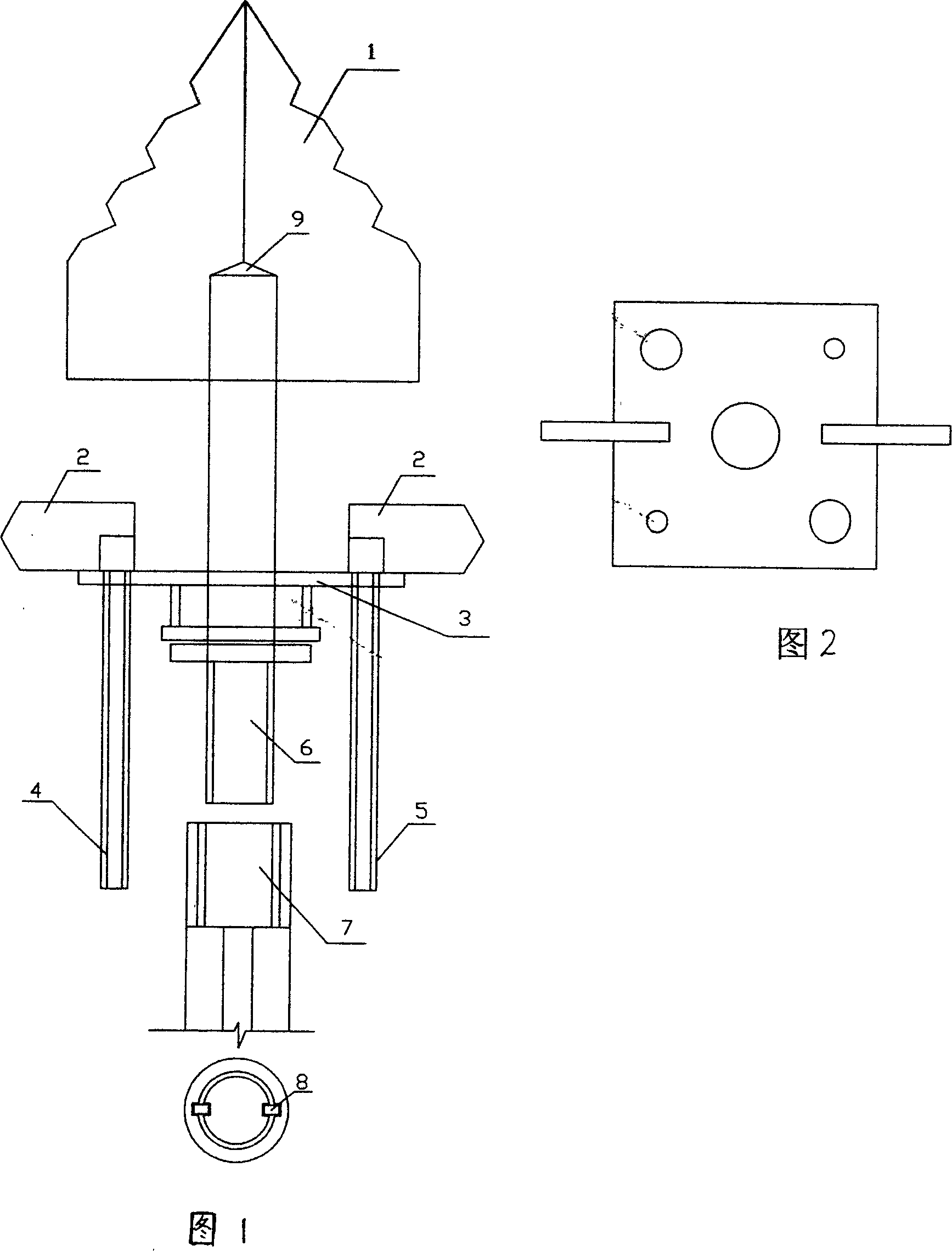 Soil body anchor rod construction process and anchor rod member thereof