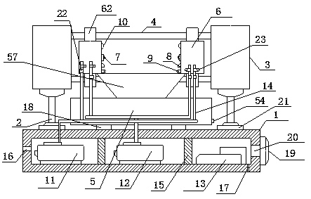 Camshaft efficient machining intelligent lubrication cooling device and application method