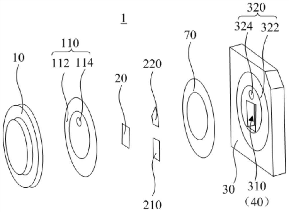 Temperature sensing assembly, manufacturing method thereof and thermometer