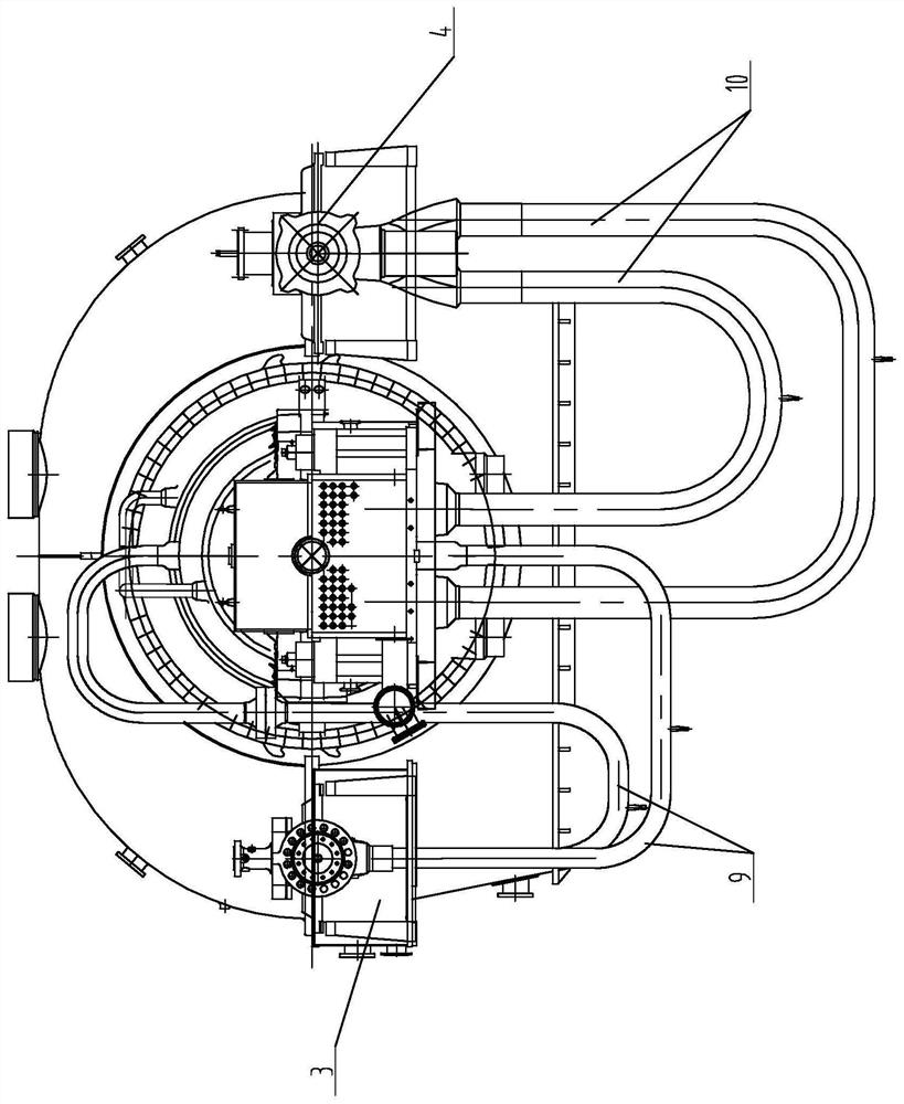 100MW subcritical single-cylinder single-exhaust steam turbine