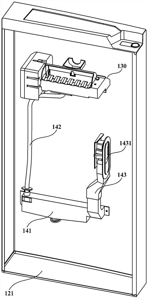 Refrigerating and freezing device