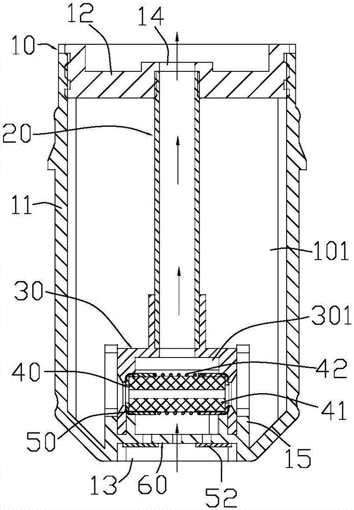 Electronic cigarette and atomization device thereof