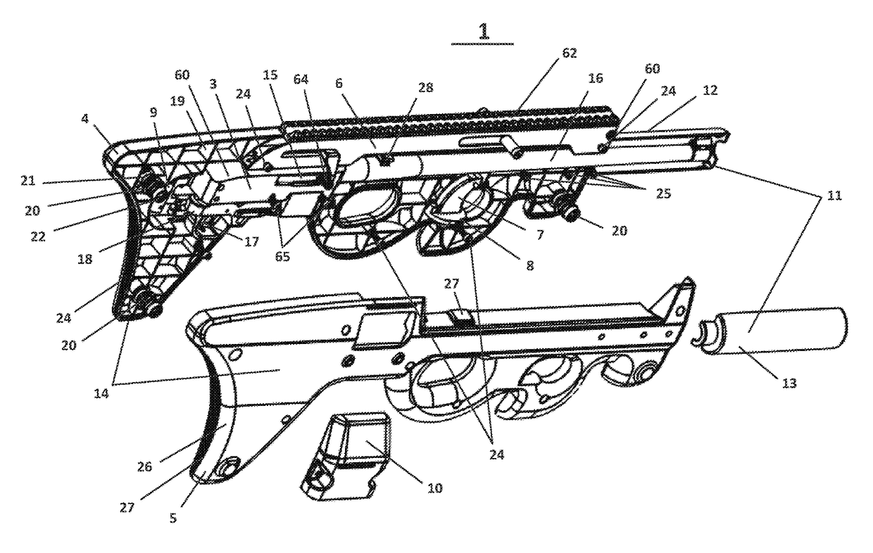 Bullpup firearm conversion system