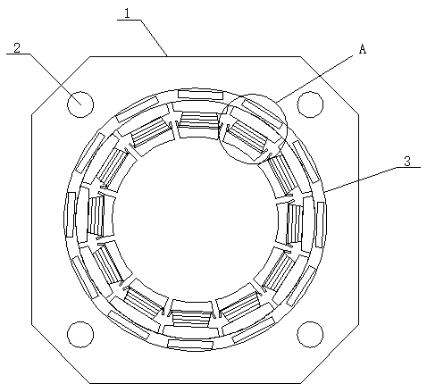 New energy automobile motor winding insulation processing method