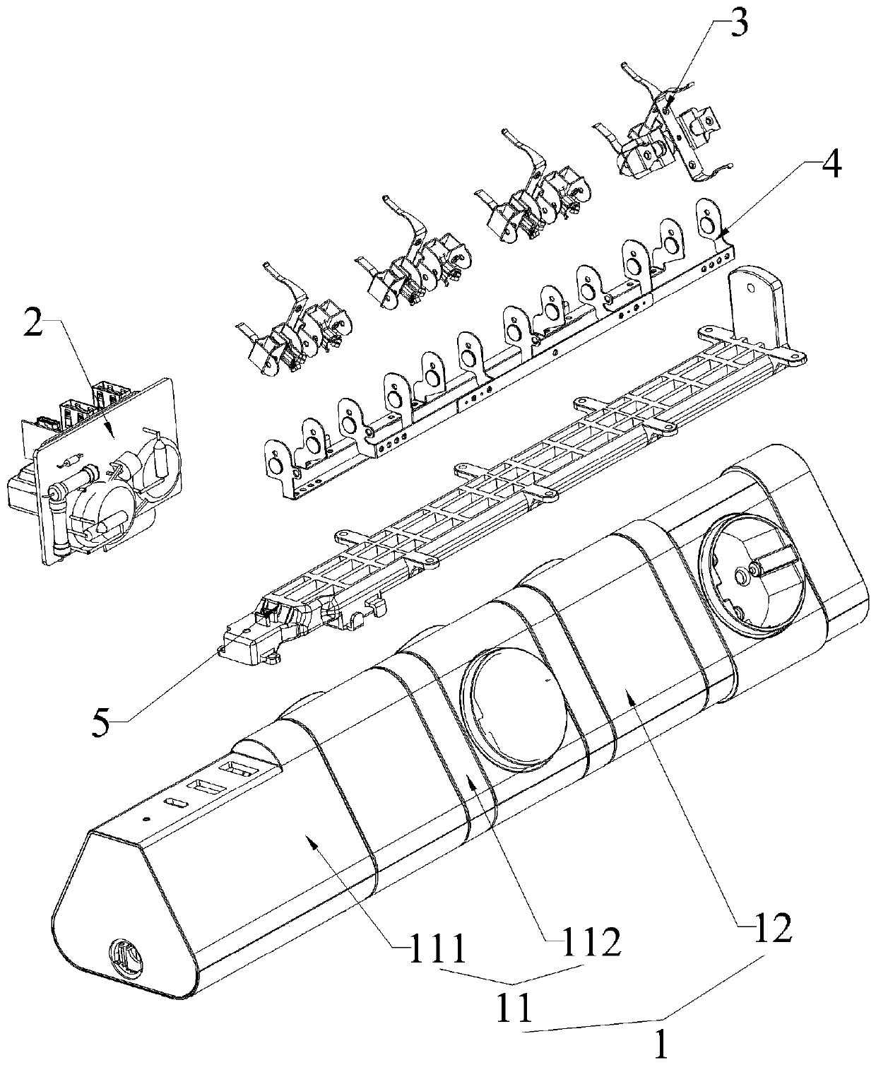 Rotary extension socket