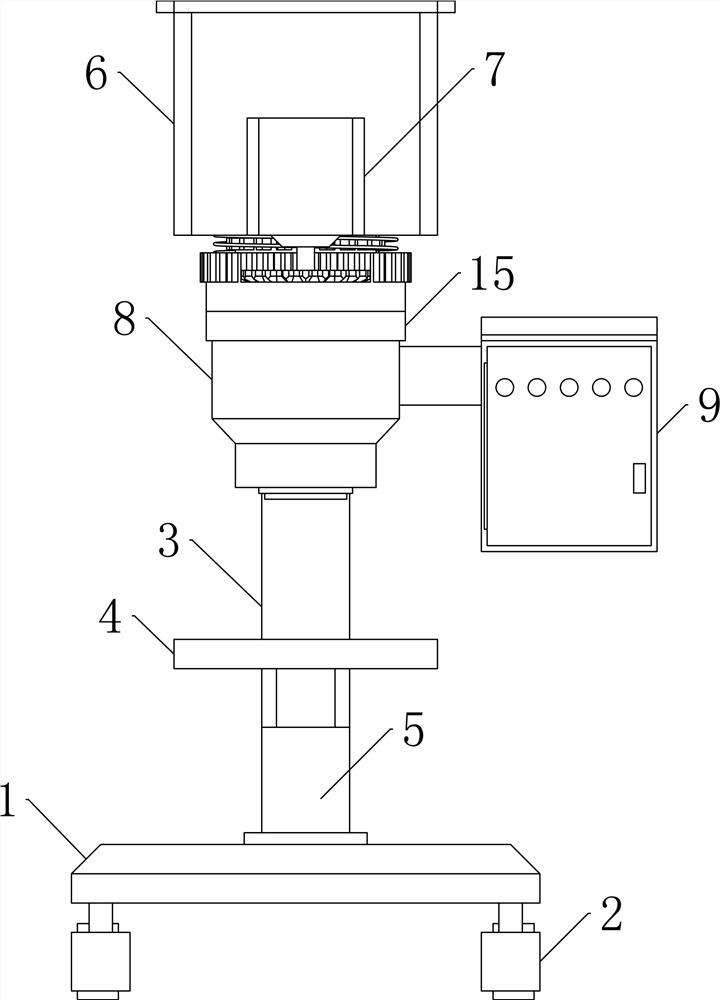 Intelligent automatic carbon powder filling equipment