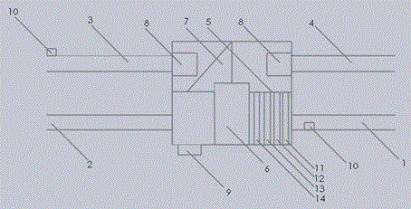 Heat storage system integrated with solar energy system and air supply system